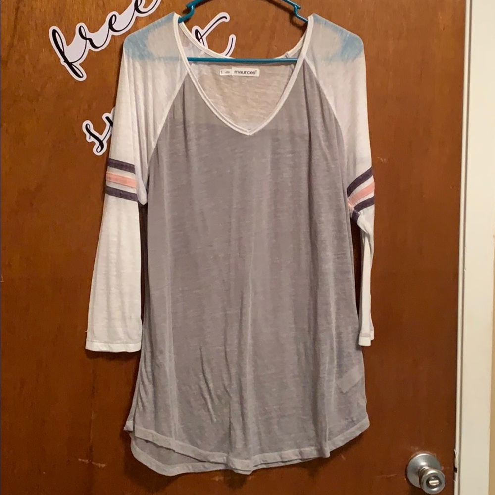 Quarter length sleeve shirt